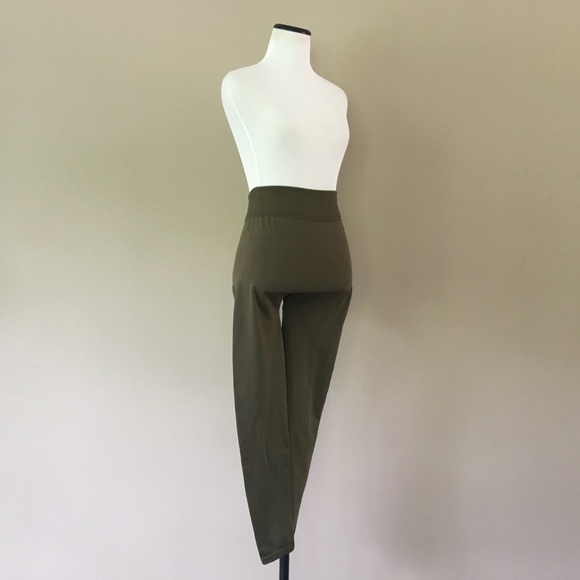 Green Tights Leggings Large Nana Outfitters - Picture 6 of 7